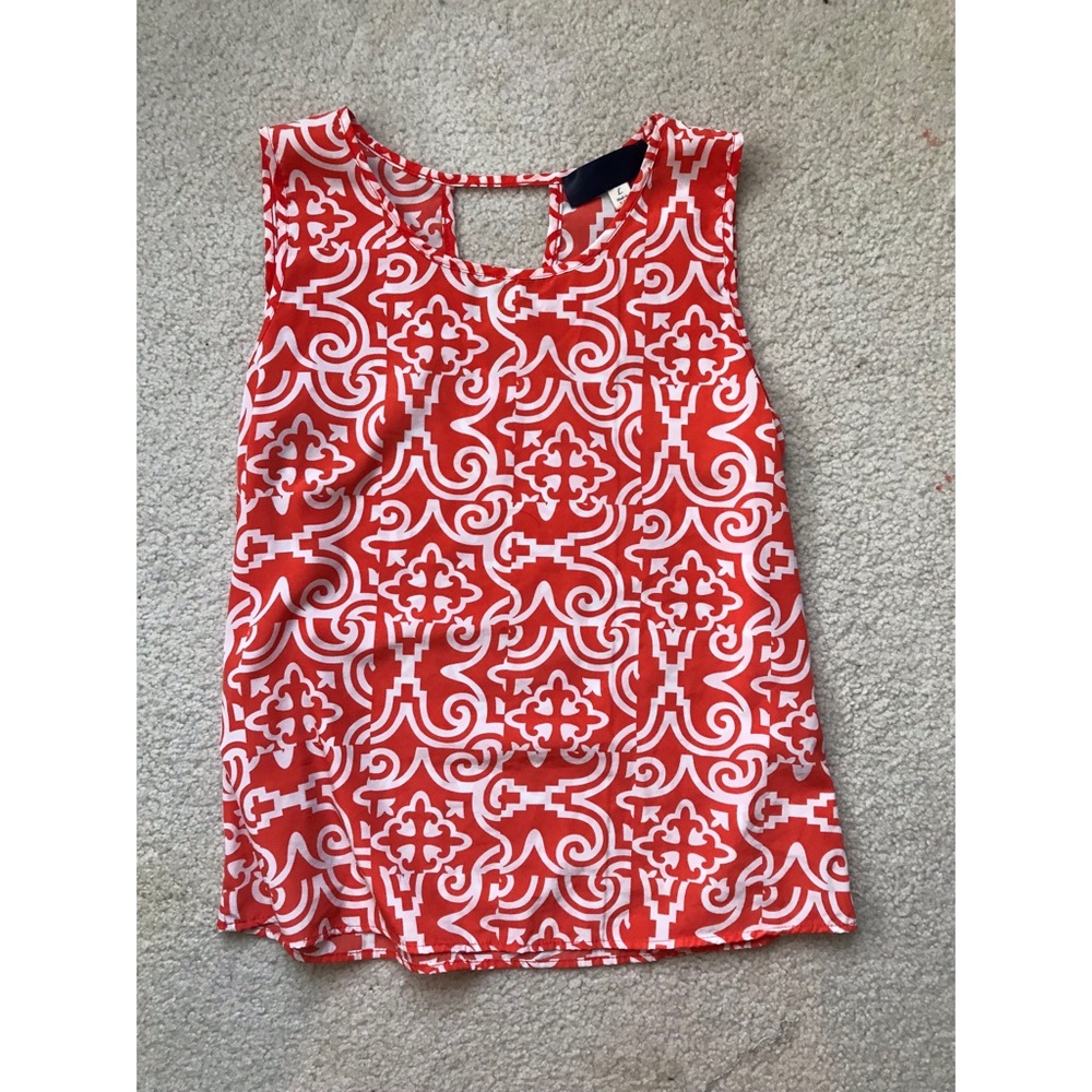 Orange Blouse